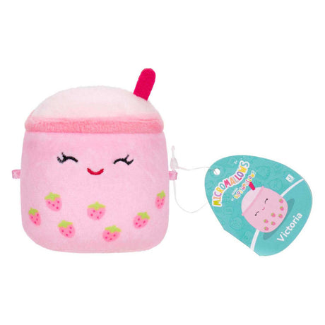Peluche coccolone Squishmallows - micromallows mony, tristan, victoria - 3 pz.