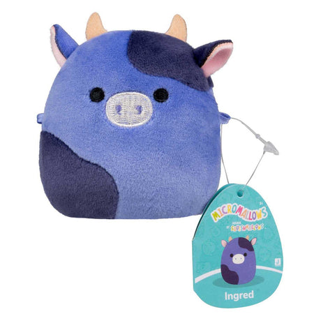 Set di peluche Squishmallows Micromallows, personaggio da collezione in 3 pezzi.
