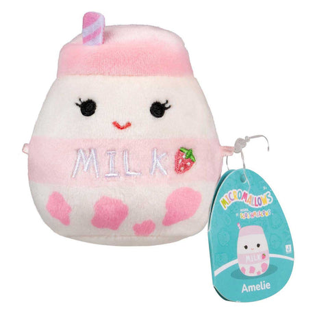 Set di peluche Squishmallows Micromallows, personaggio da collezione in 3 pezzi.