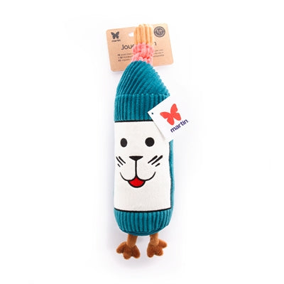 Peluche bottiglia di vino Martin