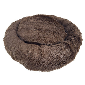 Cuccia per cani Sazzz soffice marrone
