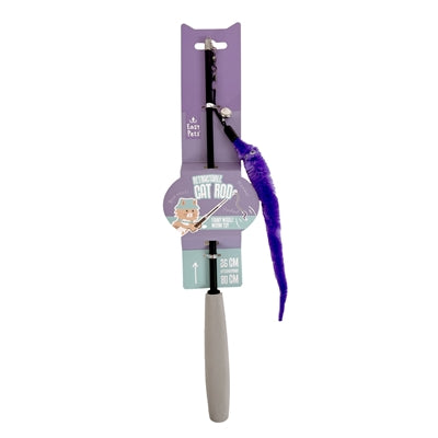Asta per gatti allungabile Easypets viola