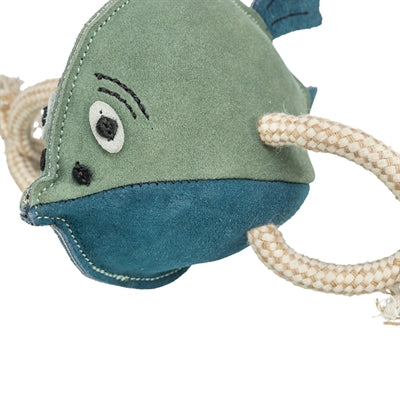 Trixie in pelle di pesce con corda