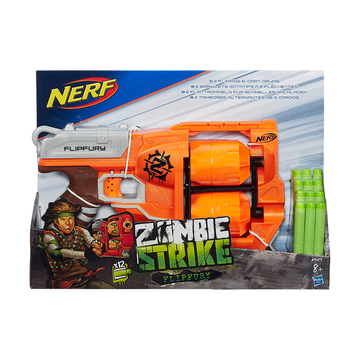 Nerf zombie colpisce la furia del salto