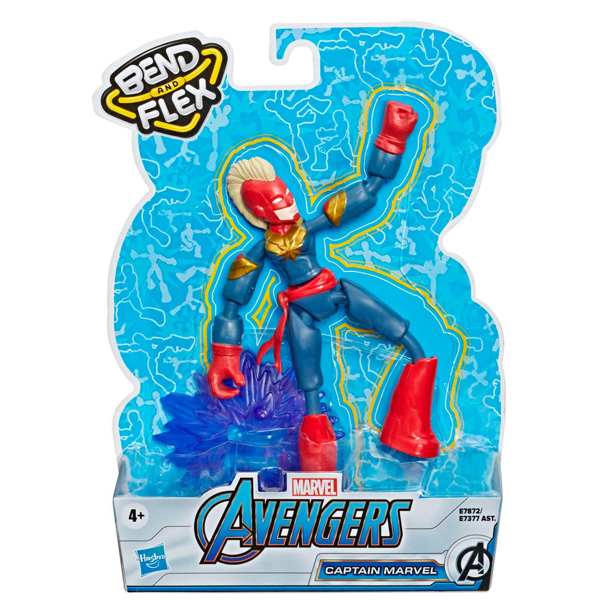 Hasbro Flexibel Action Figure Avengers - Capitano Marvel