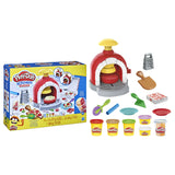Set da gioco Play-doh con forno per pizza - argilla da modellare - inclusi 6 vasetti - lavoretti per bambini