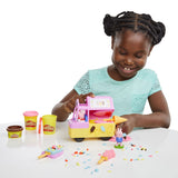 Set da gioco per gelato Play-doh Peppas - pasta da modellare - inclusi 5 vasetti