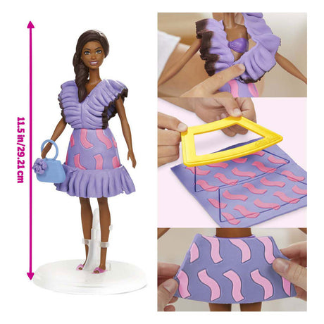 Volant Play-doh Barbie Fashionista - 2 vasi di terracotta
