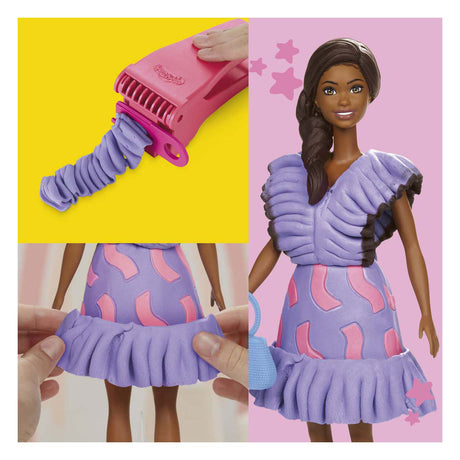 Volant Play-doh Barbie Fashionista - 2 vasi di terracotta