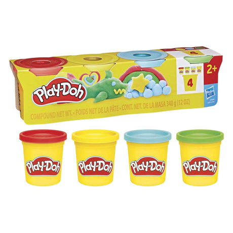 Play-doh classico - 4 vasi di terracotta