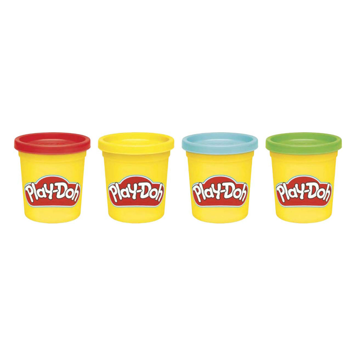 Play-doh classico - 4 vasi di terracotta
