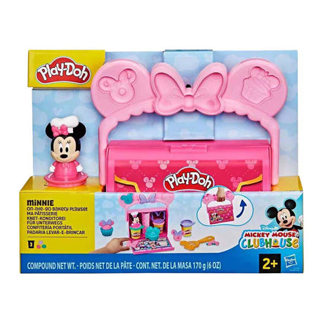 Play-doh Disney Junior Bakery itinerante, set da gioco con Minnie