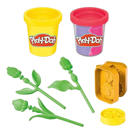 Set da gioco in argilla Play-doh girasoli e margherite - giocattoli creativi.