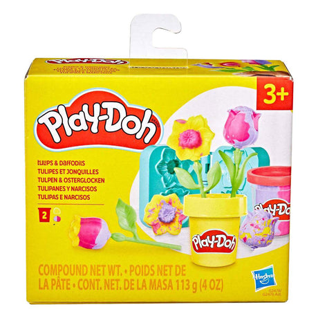 Play-doh lil flowers tulipano - 2 vasi di terracotta.