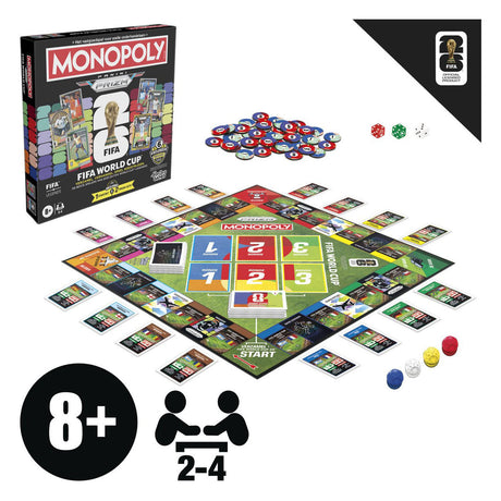 Monopoli panini prizm fifa world cup - gioco da tavolo
