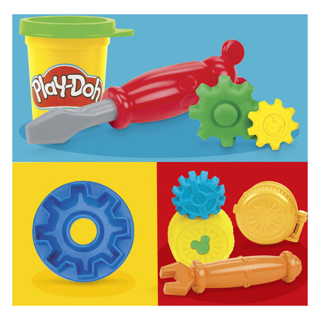 Play-doh Disney Junior Garage da viaggio, giocattoli di Topolino