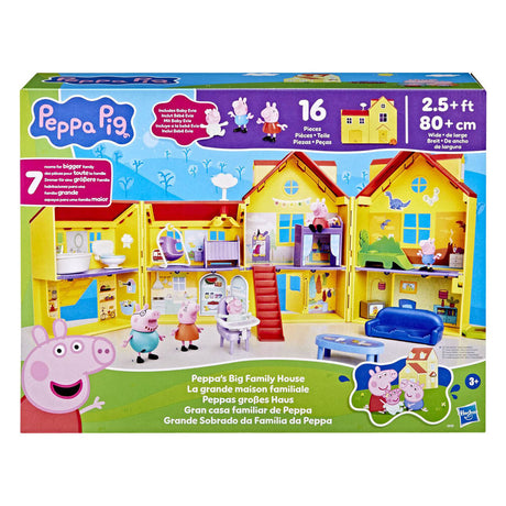 Hasbro Peppa Pig Peppa's Big Family House - 16 pz.