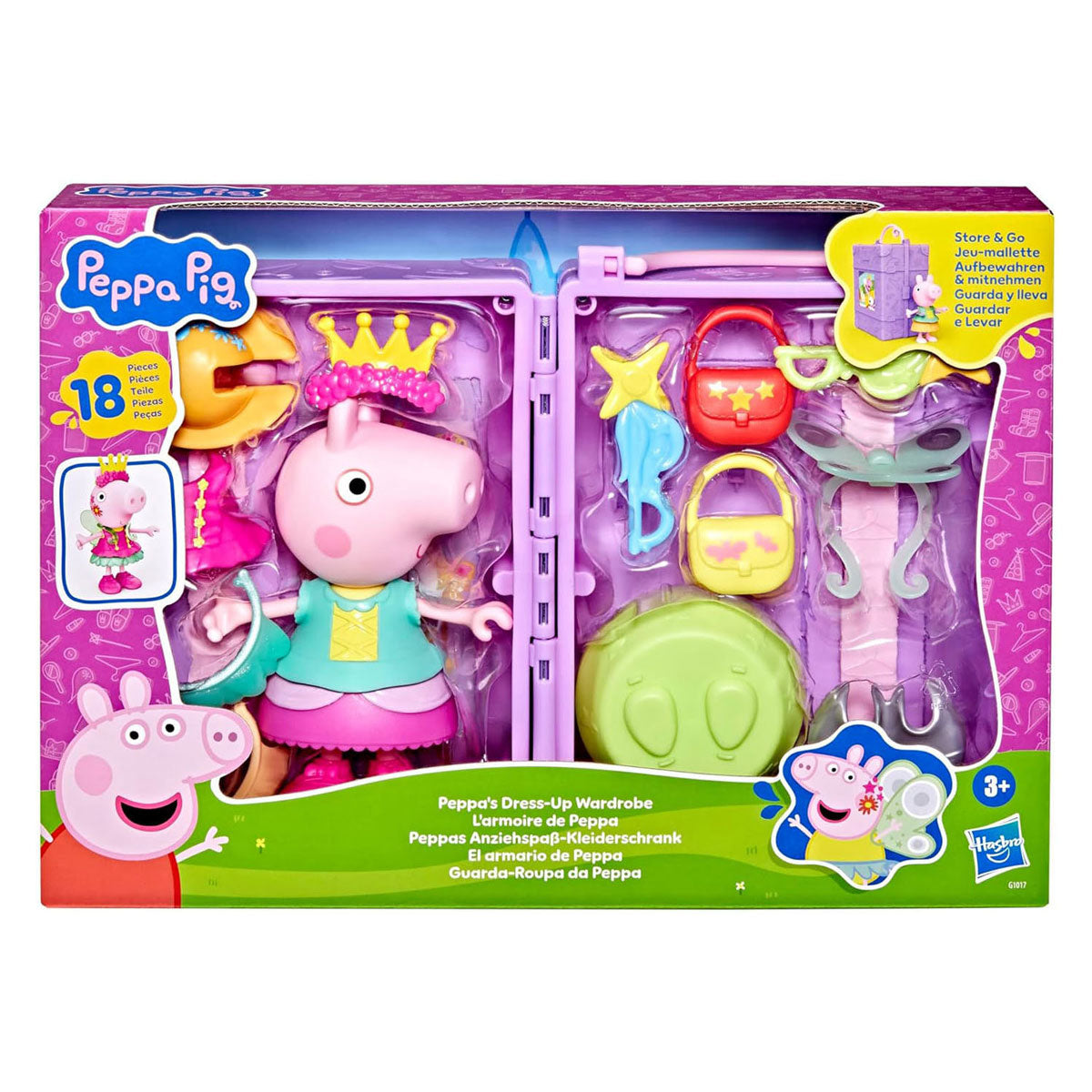 Set da gioco guardaroba Peppa Pig Hasbro