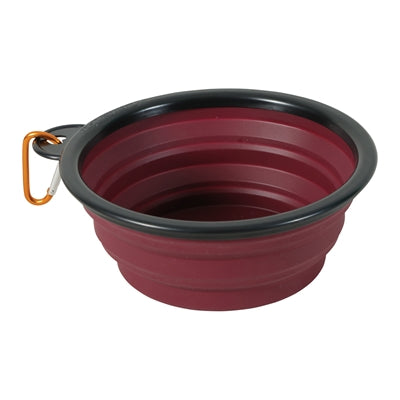 Ciotola per alimenti pieghevole in silicone Zolux BVK rossa