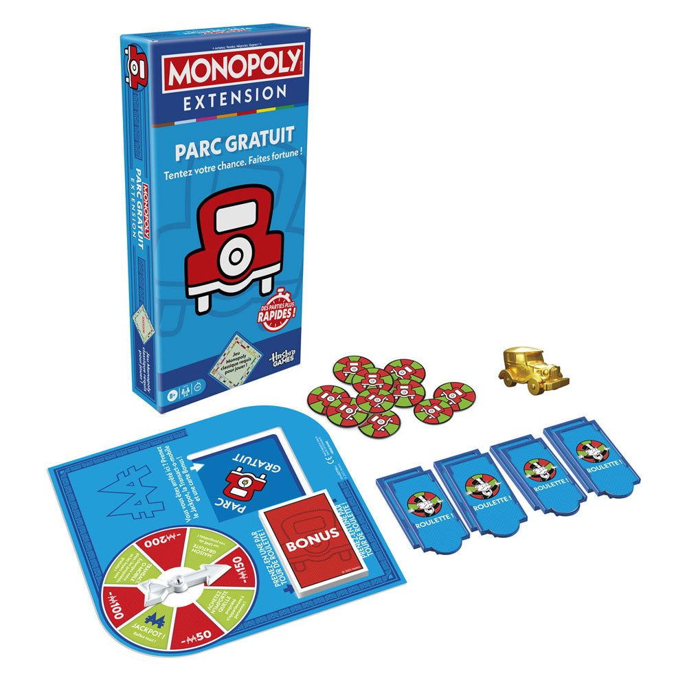 Parcheggio gratuito per espansione monopolio Hasbro
