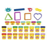 Set regalo play-doh, 23 barattoli e 8 strumenti