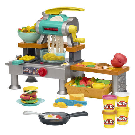 Set da gioco da cucina super frizzante Play-doh con veri suoni di cucina