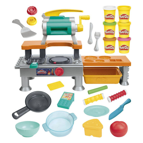 Set da gioco da cucina super frizzante Play-doh con veri suoni di cucina