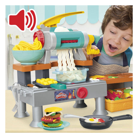 Set da gioco da cucina super frizzante Play-doh con veri suoni di cucina