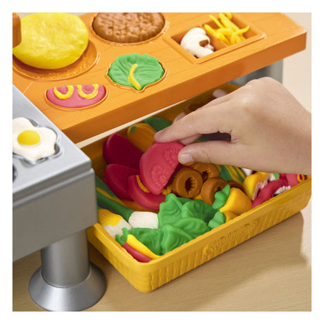 Set da gioco da cucina super frizzante Play-doh con veri suoni di cucina