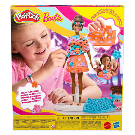 Hasbro play-doh barbie strand dag - 3 kleipotjes