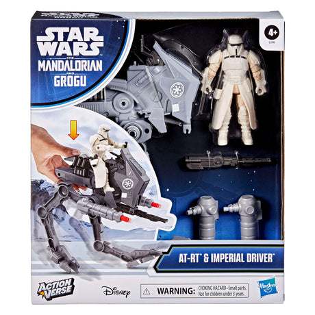 Star Wars Actionverse AT-RT e pilota Imperial Remnant AT-RT - action figure 11 cm