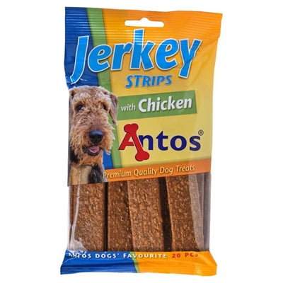 Antos jerkey taglia il pollo