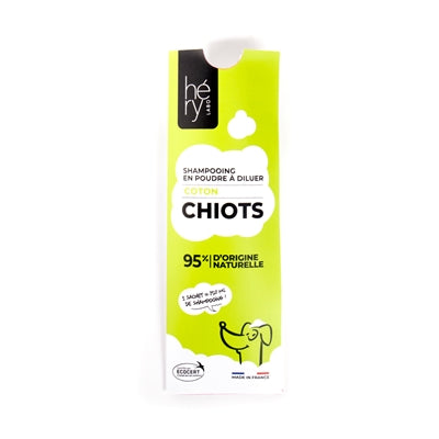 Cucciolo di shampoo in polvere Hery