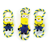 Il peluche Bob Stuart Kevin dei Minion sulla corda interdentale