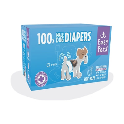 Pannolini per cani Easypets maschili