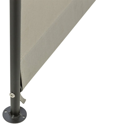 Cappottina Trixie per barella per cani beige nero