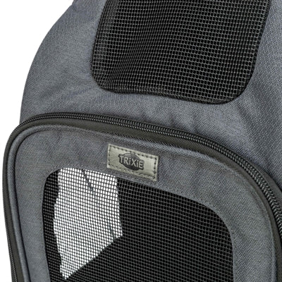 Zaino borsa per cani Trixie poi grigio