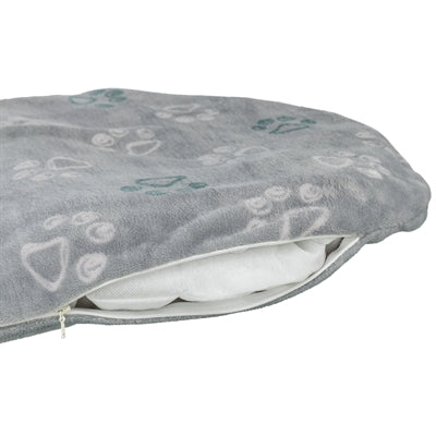 Trixie cuscino per cani jimmy soft ovale grigio chiaro