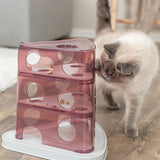 Trixie torre per formaggi in plastica con attività per gatti