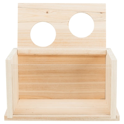 Trixie bagno di sabbia per criceti e gerbilli in legno non trattato