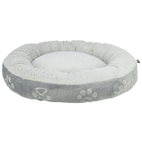 Cuccia per cani Trixie jimmy soft rotonda grigio chiaro