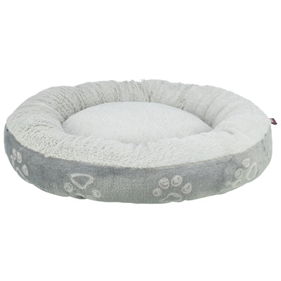 Cuccia per cani Trixie jimmy soft rotonda grigio chiaro