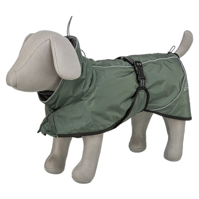 Trixie cappotto per cani invernale esplora termo verde oliva