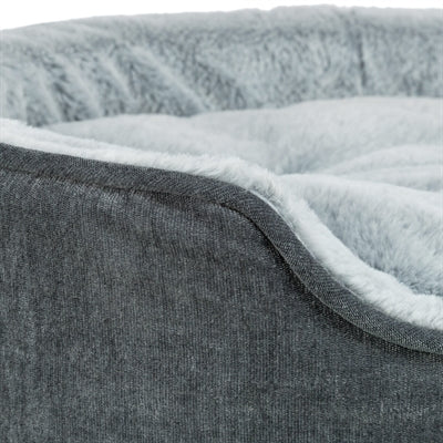 Trixie lettino per cani Vital lino soft ovale grigio grigio chiaro