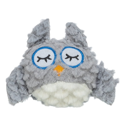 Trixie peluche gufo con erba gatta assortita