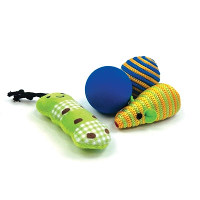 Confezione multipla di toppe Caterpillar Happy Pet Tabby