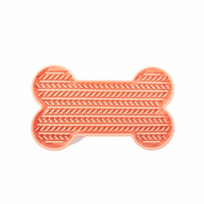 Martin lick mat bone con ventose in silicone rosa