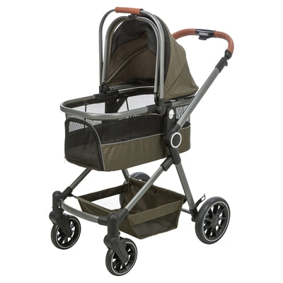 Passeggino per cani Trixie massimo 22 kg verde oliva