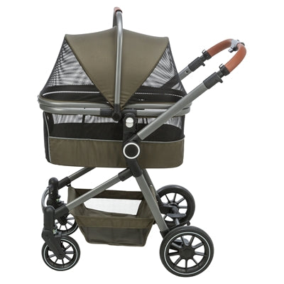 Passeggino per cani Trixie massimo 22 kg verde oliva