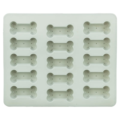 Trixie tappetino da forno per snack per animali a forma di osso, senza BPA, grigio